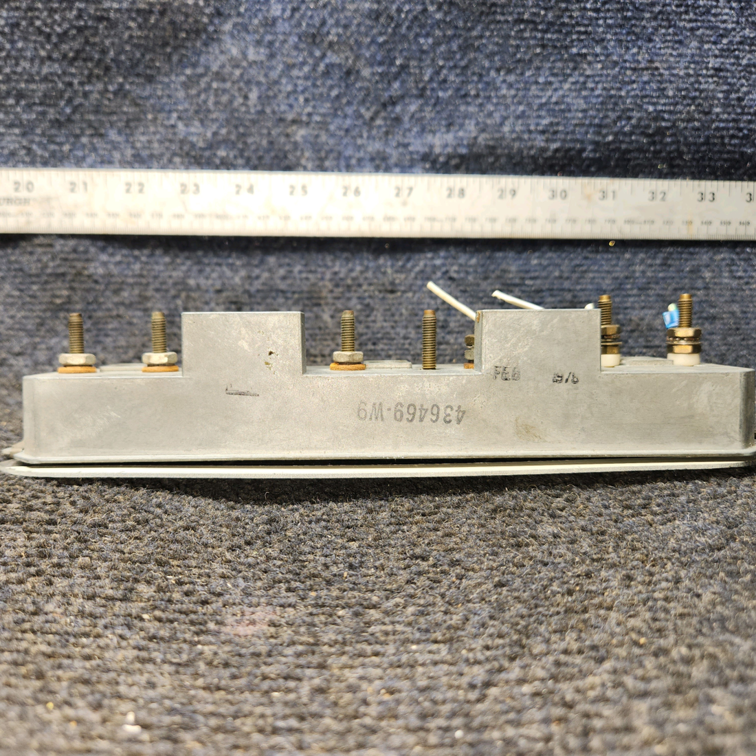 Used aircraft parts for sale, 95241-026 Piper PA32RT-300 Instrument Cluster (14V)