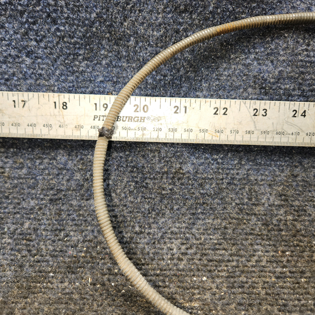 Used aircraft parts for sale, S1241-4 Cessna 182G Control Assembly Cabin Air (32.5" long)