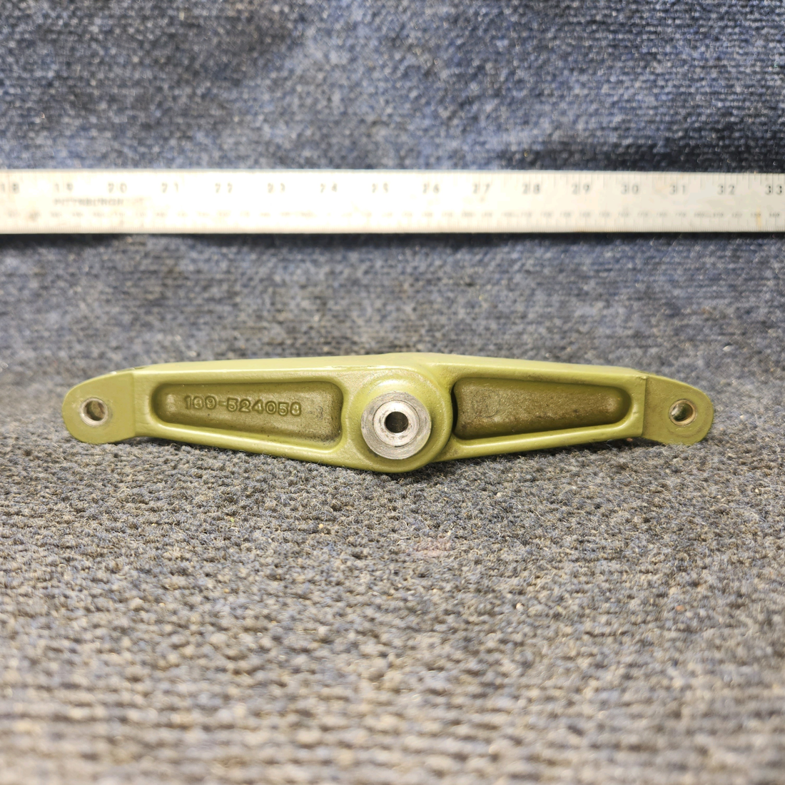 Used aircraft parts for sale, 169-524053-1 Beechcraft C23 SUNDOWNER Rudder Pedal Bellcrank Assembly