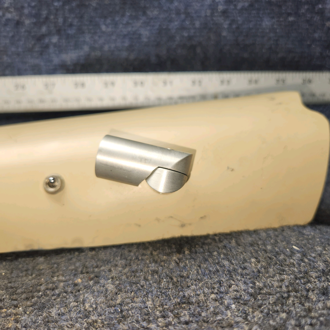 Used aircraft parts for sale, 0511137-13 Cessna 172 Doorpost Cover LH With LED Map light.