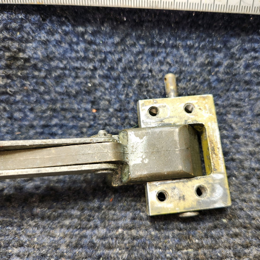 Used aircraft parts for sale, 35-400414 BEECHCRAFT 95-55B Cabin Door Latch Bolt Guide