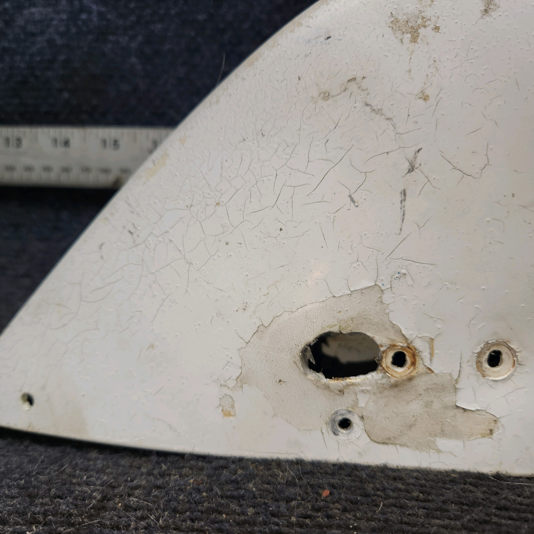 Used aircraft parts for sale, 0531033-4 cessna 172N Vertical Fin Cap Assembly