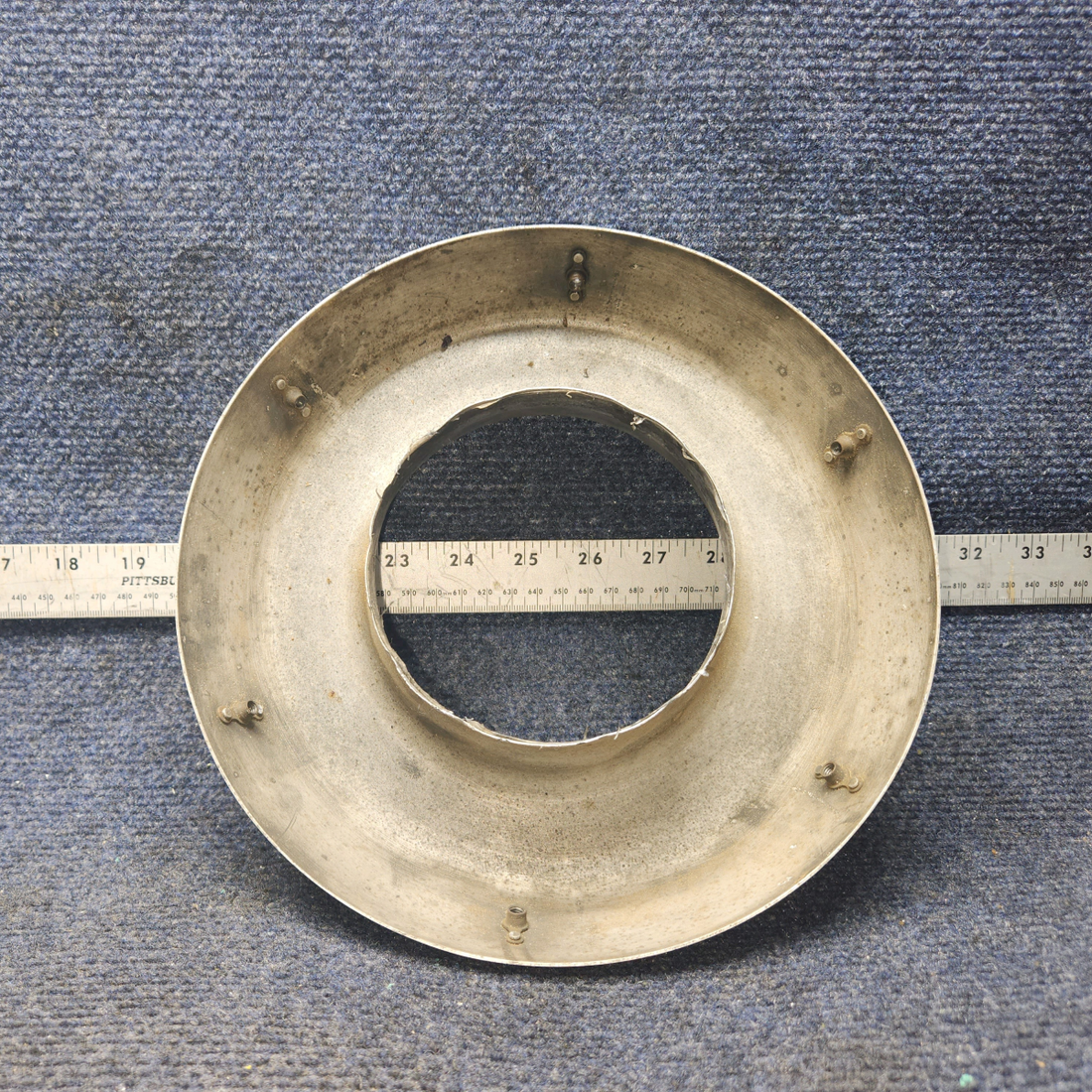 Used aircraft parts for sale, 35827-002 PIPER PA28RT-201 Bulkhead Assy Spinner Forward