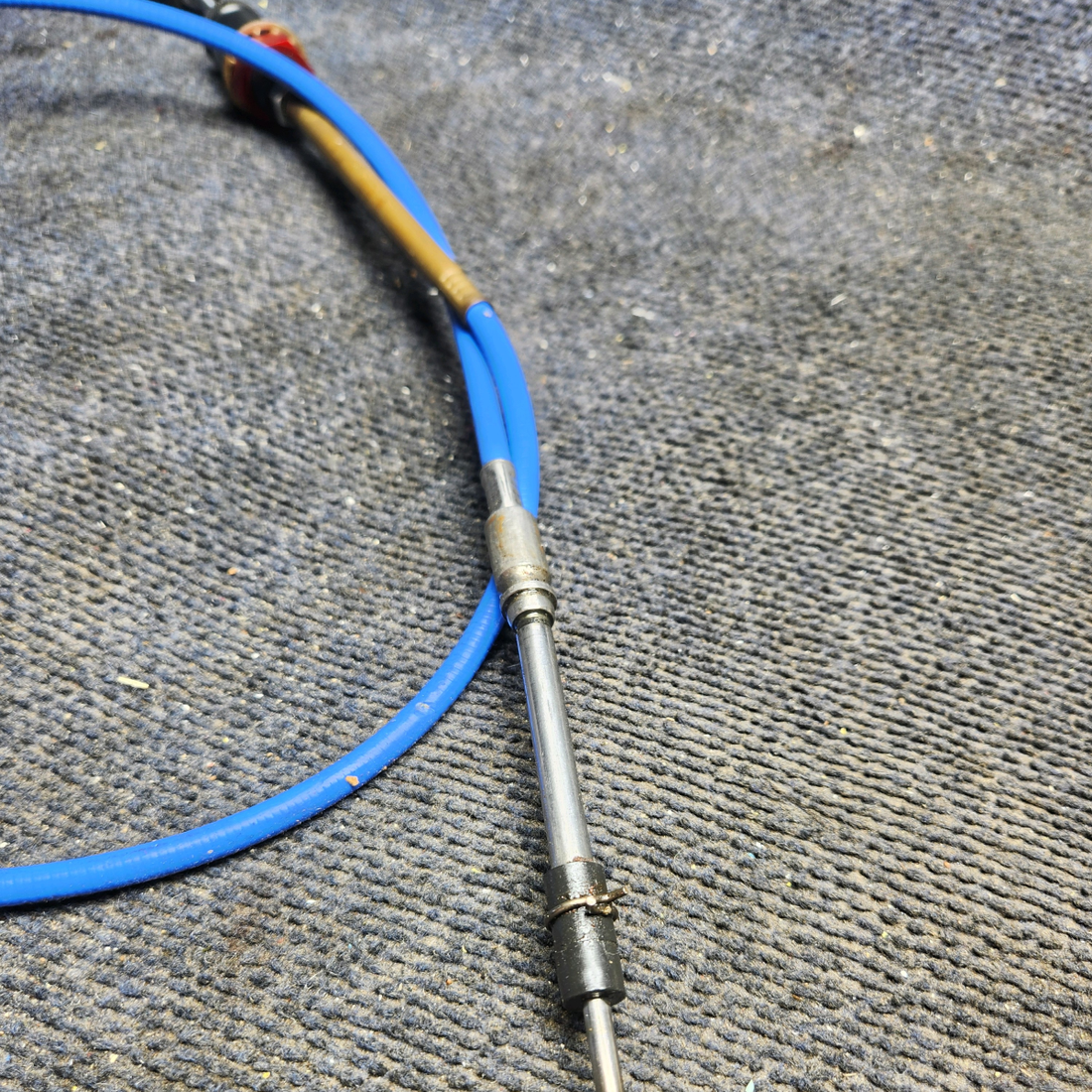 Used aircraft parts for sale, MCTV3035-144 Beechcraft 35-33 Throttle Vernier-Assist (52 1/2")