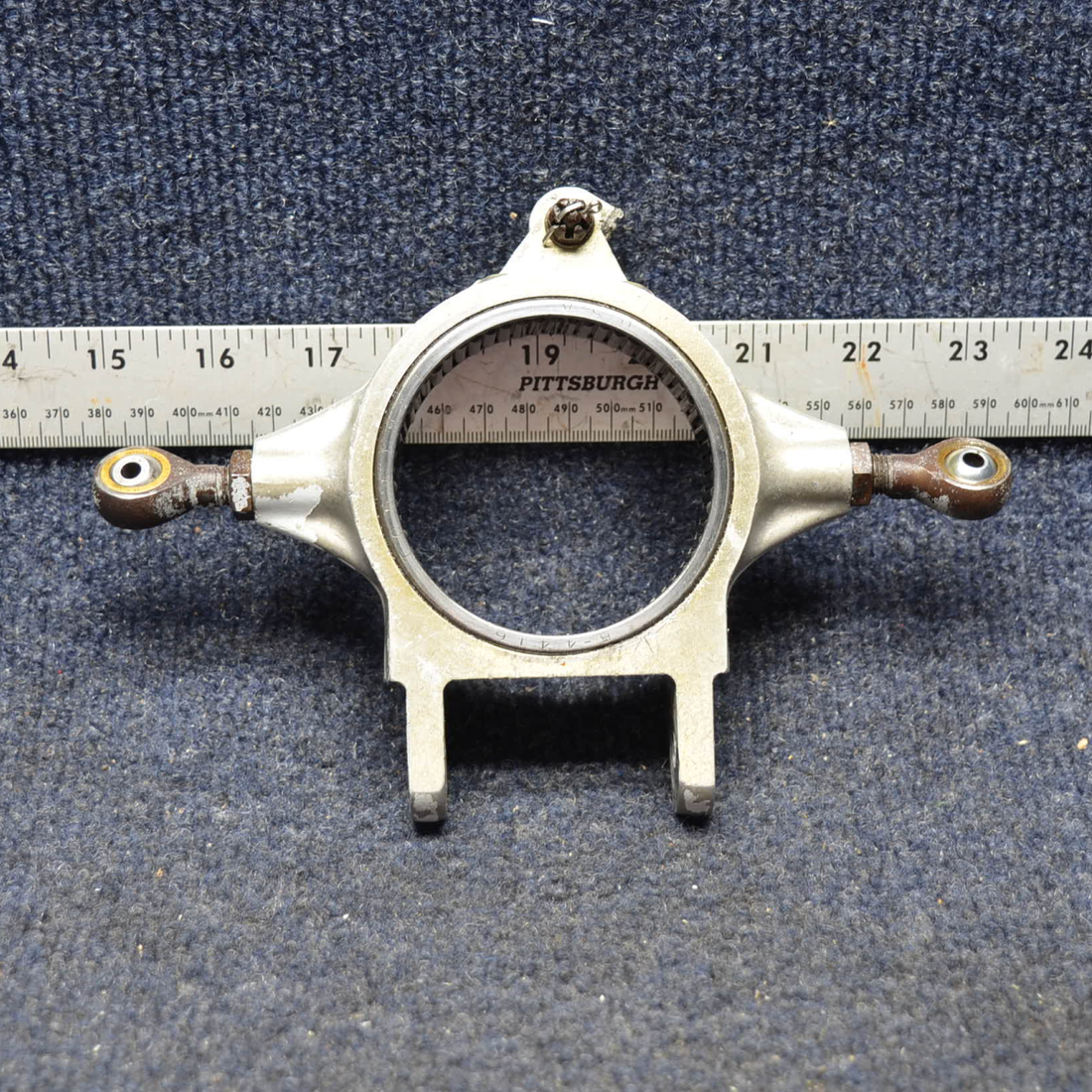 Used aircraft parts for sale, 0543011-1 Cessna C175 ARM ASSY STEERING W/BEARING AND ROD END