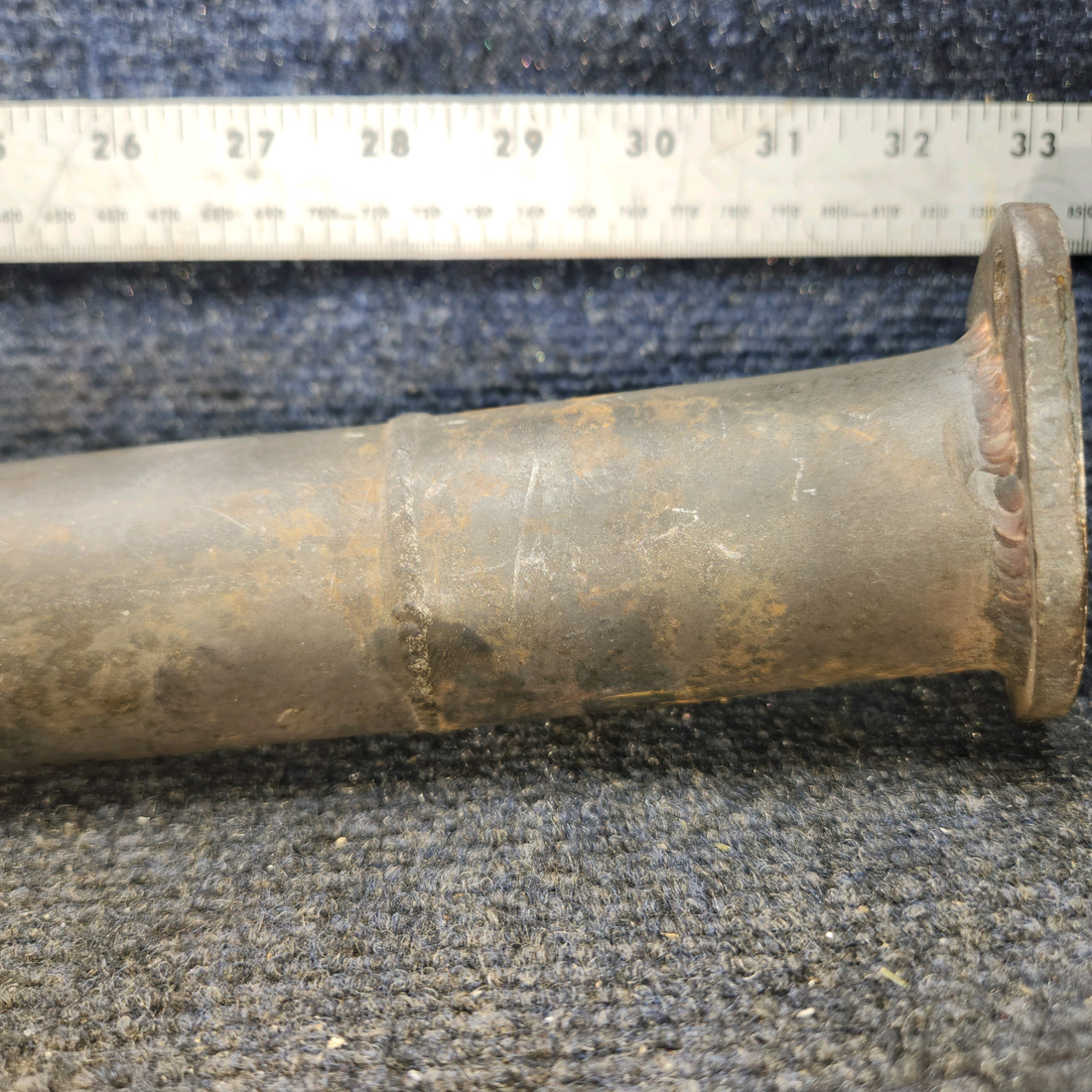 Used aircraft parts for sale, 38137-003 Lycoming IO-540-K1G5 Piper PA32RT-300 Exhaust Stack - LH Middle