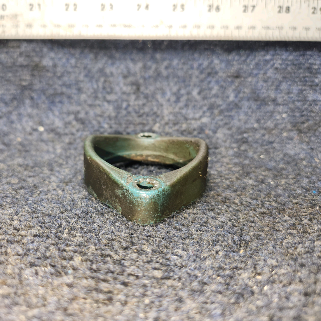 Used aircraft parts for sale, 73346 Lycoming O-320 Piper PA28-140 Upper Intake Pipe Flange – Price is for Each