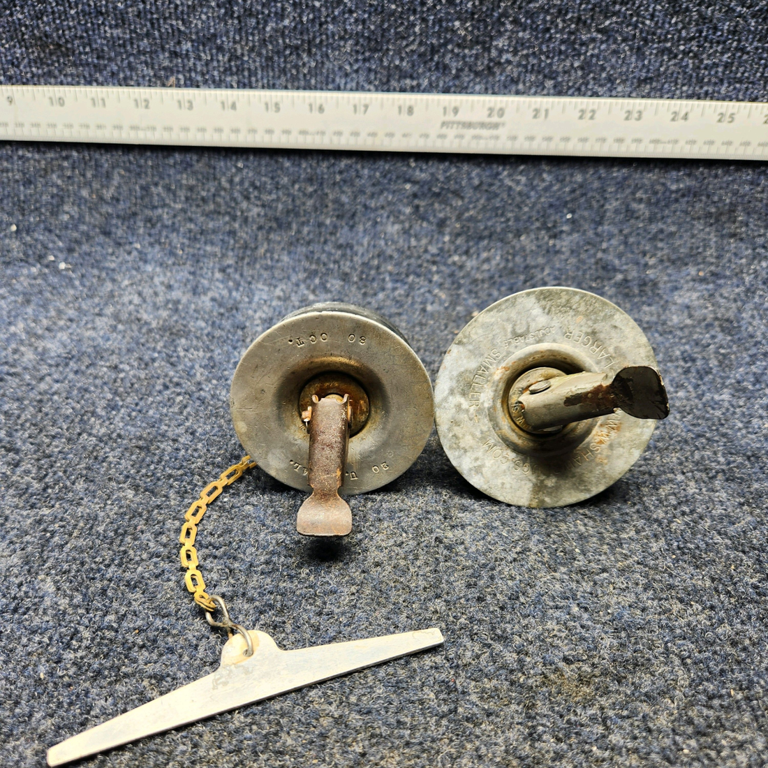 Used aircraft parts for sale, 55669 BEECHCRAFT F35 MOELLER FUEL CAP "PRICE PER EACH"