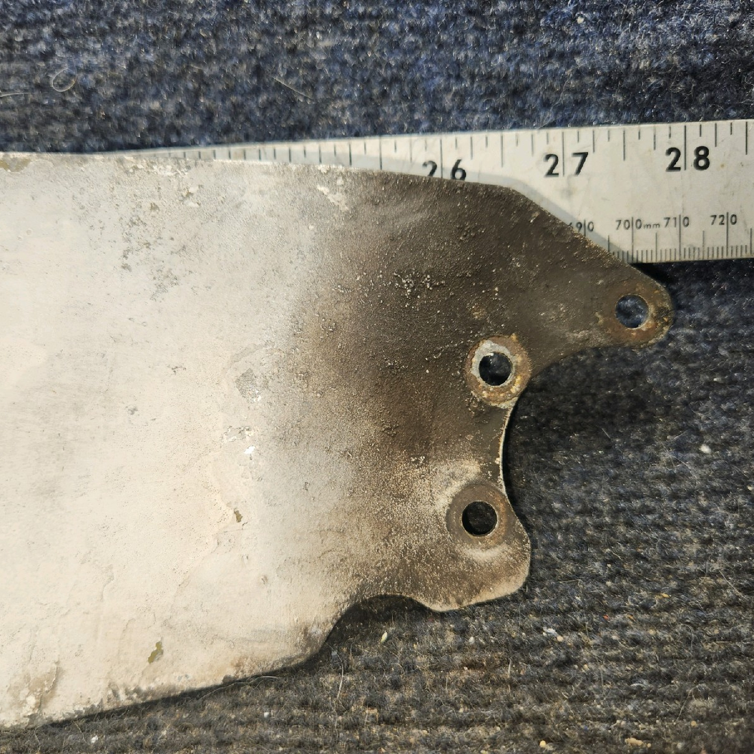 Used aircraft parts for sale, 37880-002 piper PA-28-181 Wheel Fairing Bracket Assembly - LH