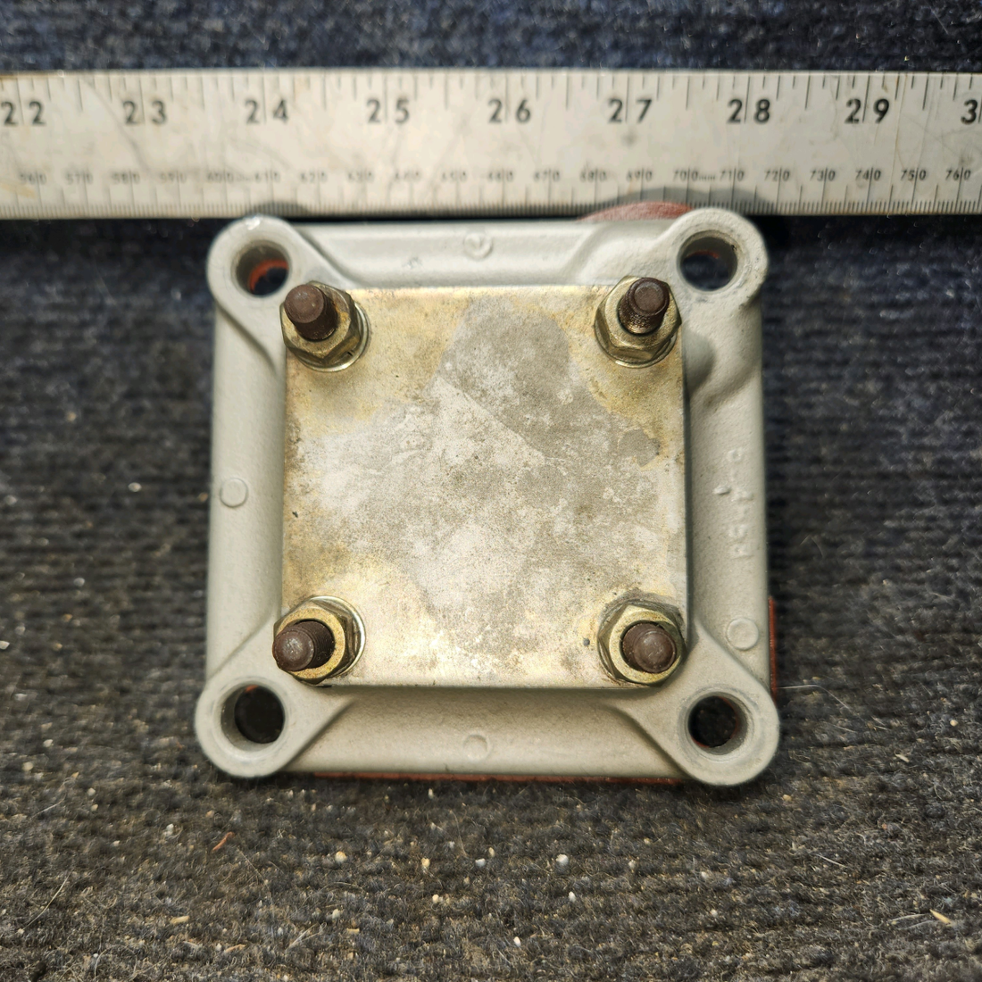 Used aircraft parts for sale, 632653A1 Continental O-470 Cessna 182G Magneto and Accessory Drive Adapter Assembly with Cover