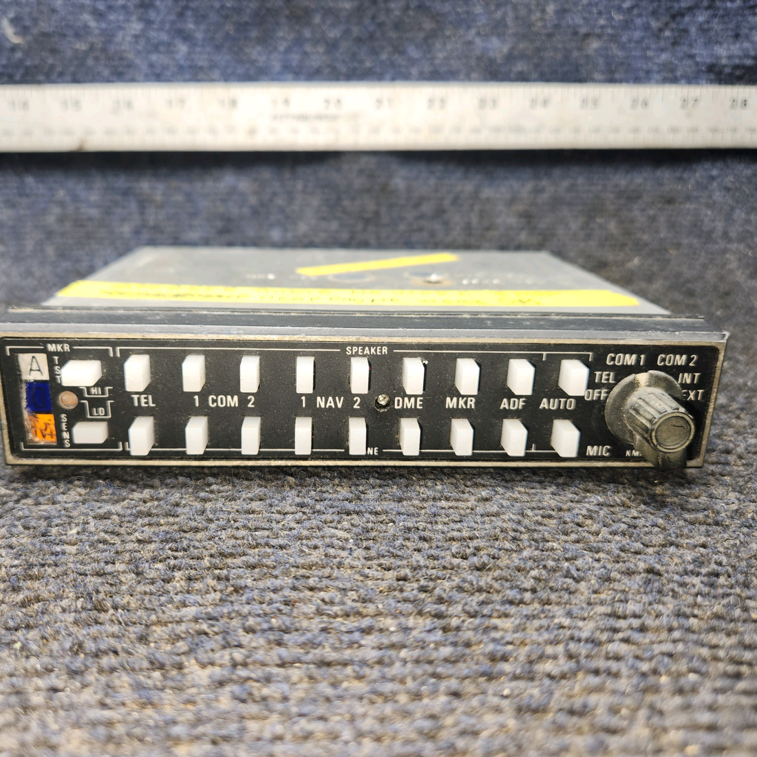 Used aircraft parts for sale, 066-1055-03 King KMA-24 Audio Panel