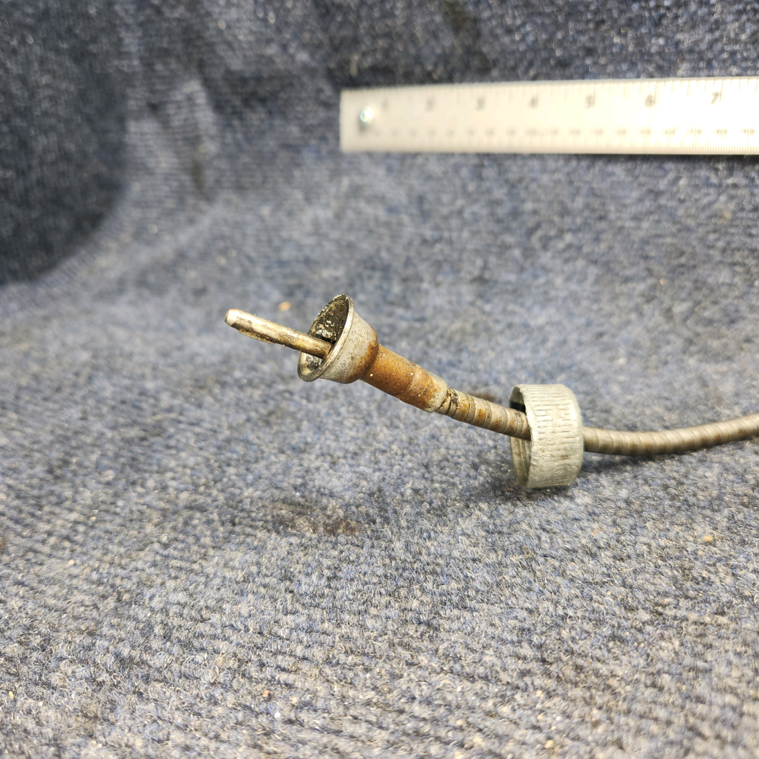 Used aircraft parts for sale, 36-910012-3 Beechcraft A24R Tachometer Shaft