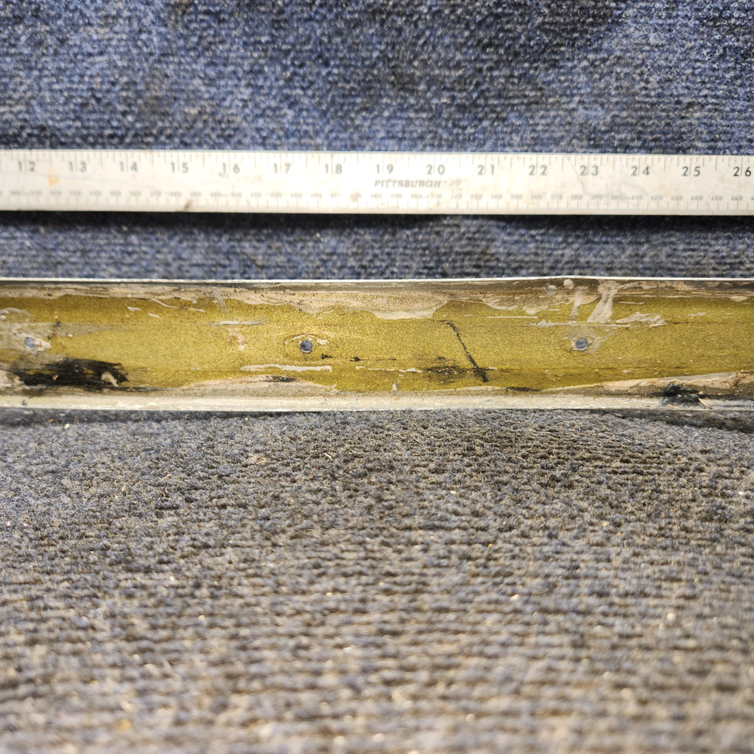 Used aircraft parts for sale, 79557-000 Piper PA32RT-300 Windshield Trim Center