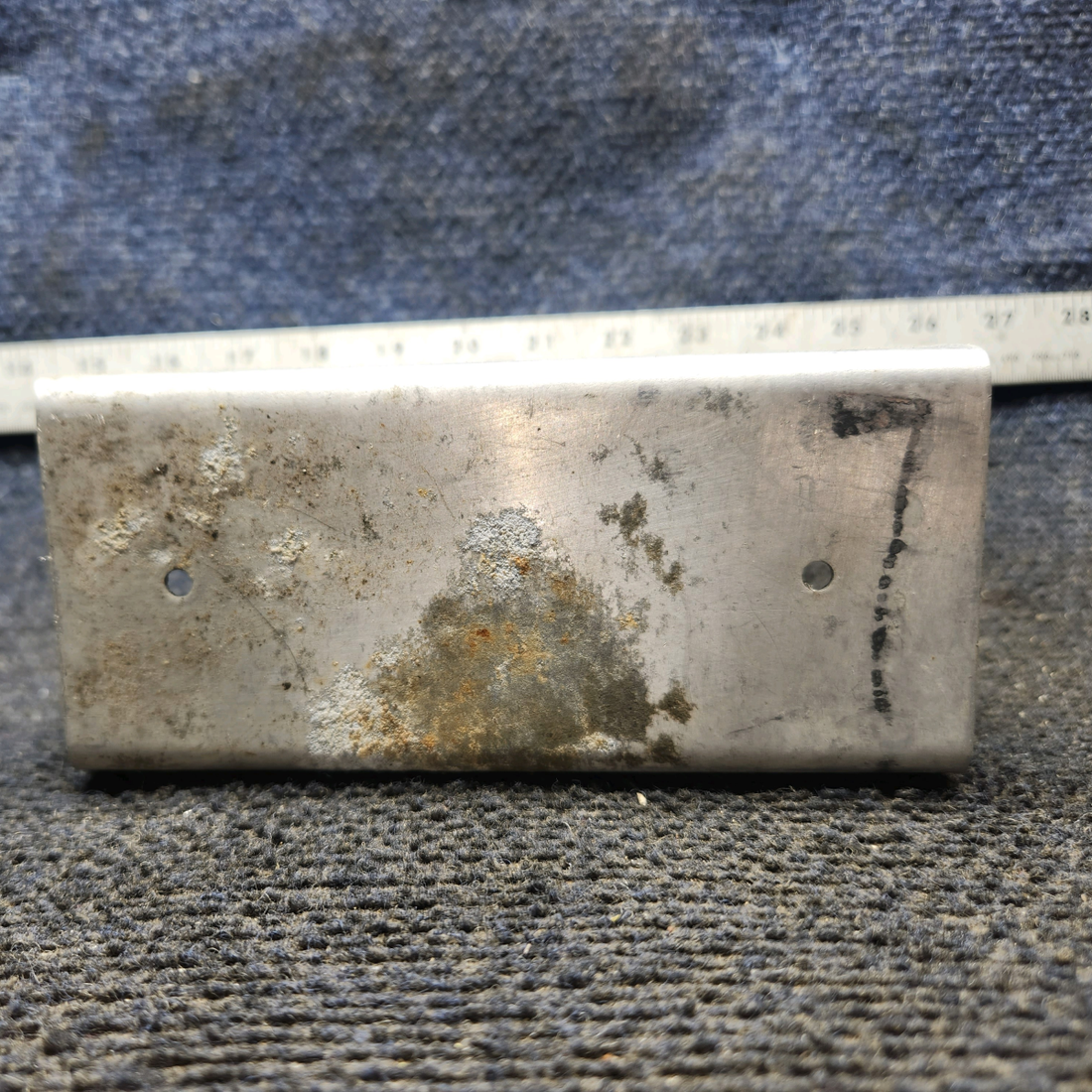 Used aircraft parts for sale, 0411286 cessna 150G Control Tee Bulkhead Stiffener