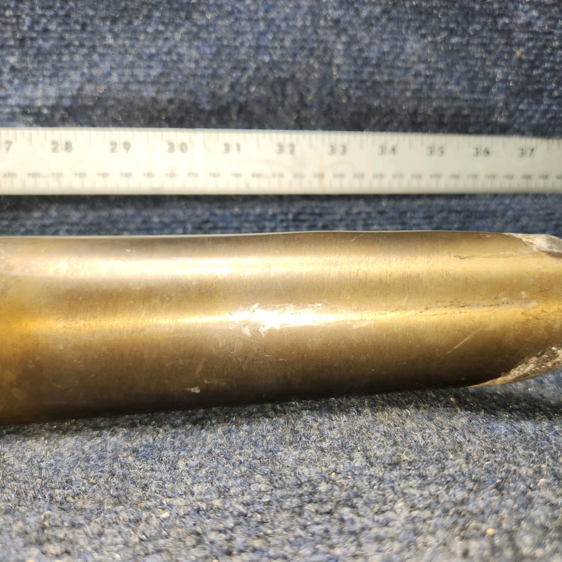 Used aircraft parts for sale, 63666-002 Piper PA28-140 Exhaust Tailpipe