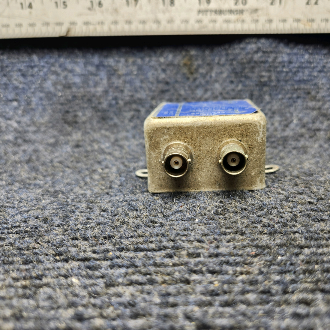 Used aircraft parts for sale, AD-9 Antenna Development Engineering DUAL NAV-GLIDESLOPE ANTENNA COUPLER