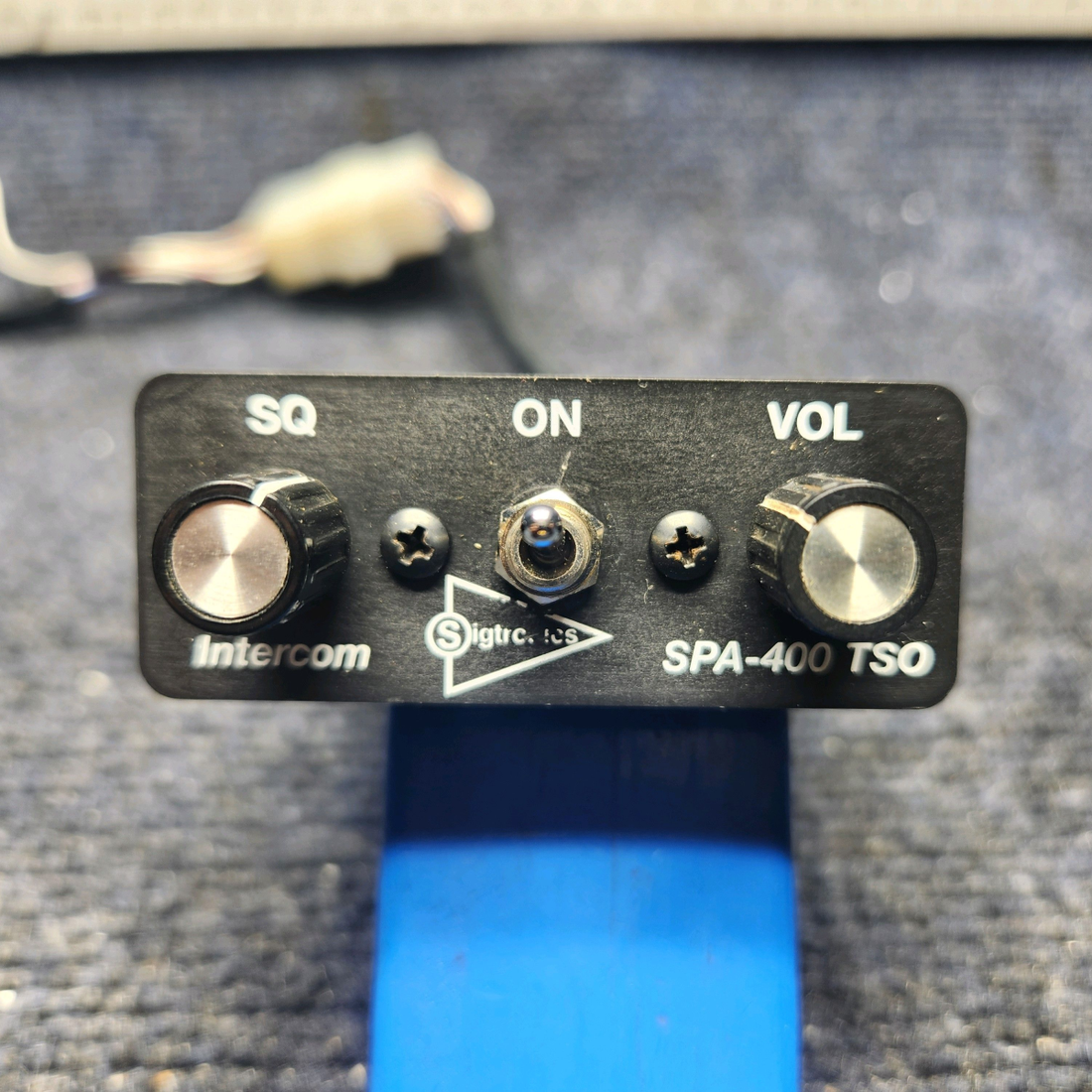 Used aircraft parts for sale, SPA-400 Sigtronics SPA MOONEY M20J SIGTRONICS  SPA-400 TSA INTERCOM