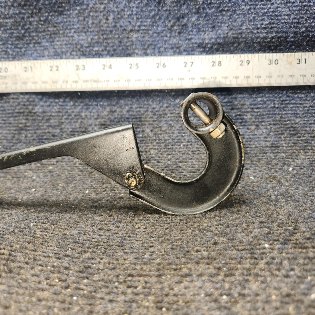 Used aircraft parts for sale, 0411573-1, 0411564-3 Cessna 172F Rudder Pedal Dual Controls Link and Bellcrank