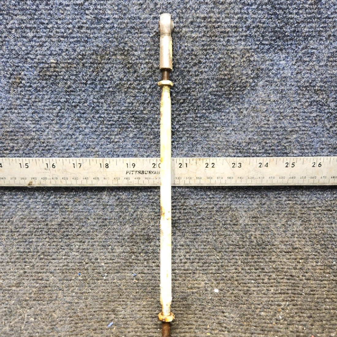 Used aircraft parts for sale, 62764-000 piper PA-28-181 Flap Tube Rod Assembly