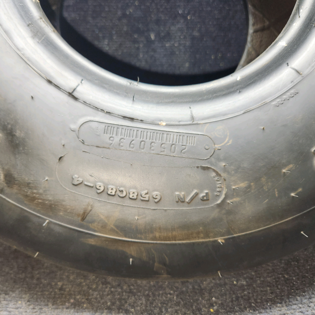 Used aircraft parts for sale, 6.50X8 Goodyear BEECHCRAFT 95-55B Flight Custom III 6.50X8 8 Ply