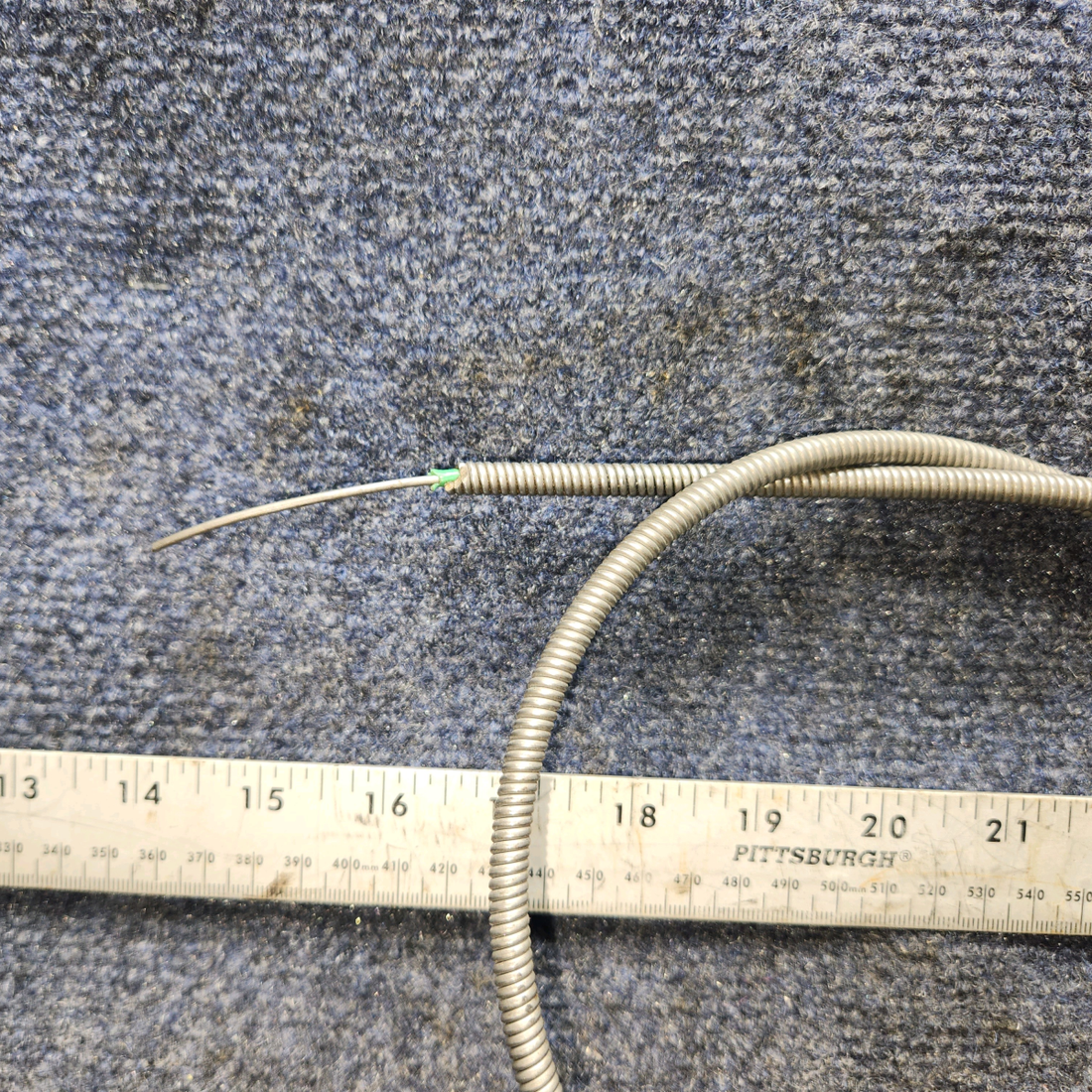 Used aircraft parts for sale, MC600-72 PIPER PA28-140 Universal Solid-Wire Vernier Mixture Control – 42"