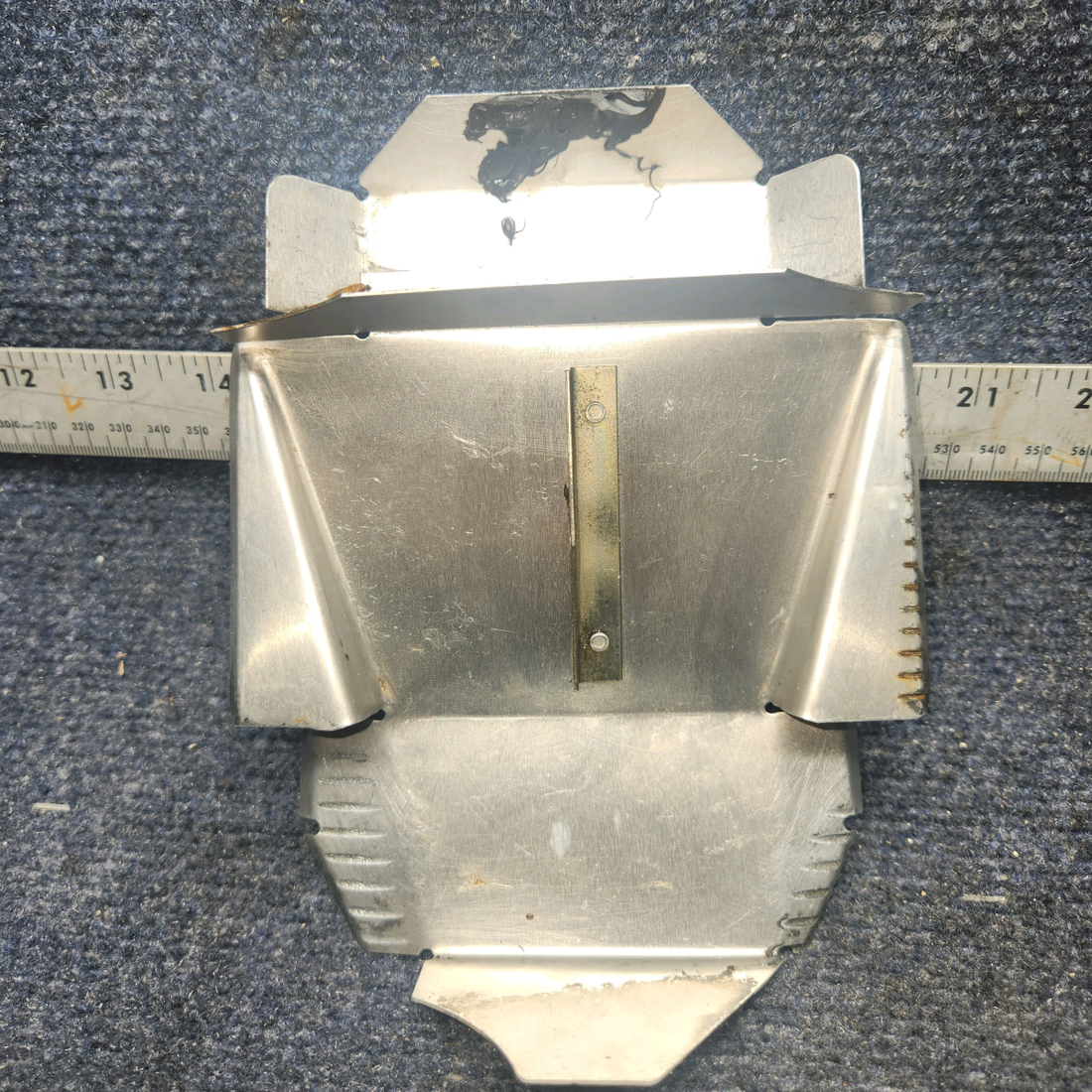 Used aircraft parts for sale, 72152 / 71611 / 71610 Lycoming O-540 PIPER PA-24-250 Intercylinder Baffele with retainer  & Hook