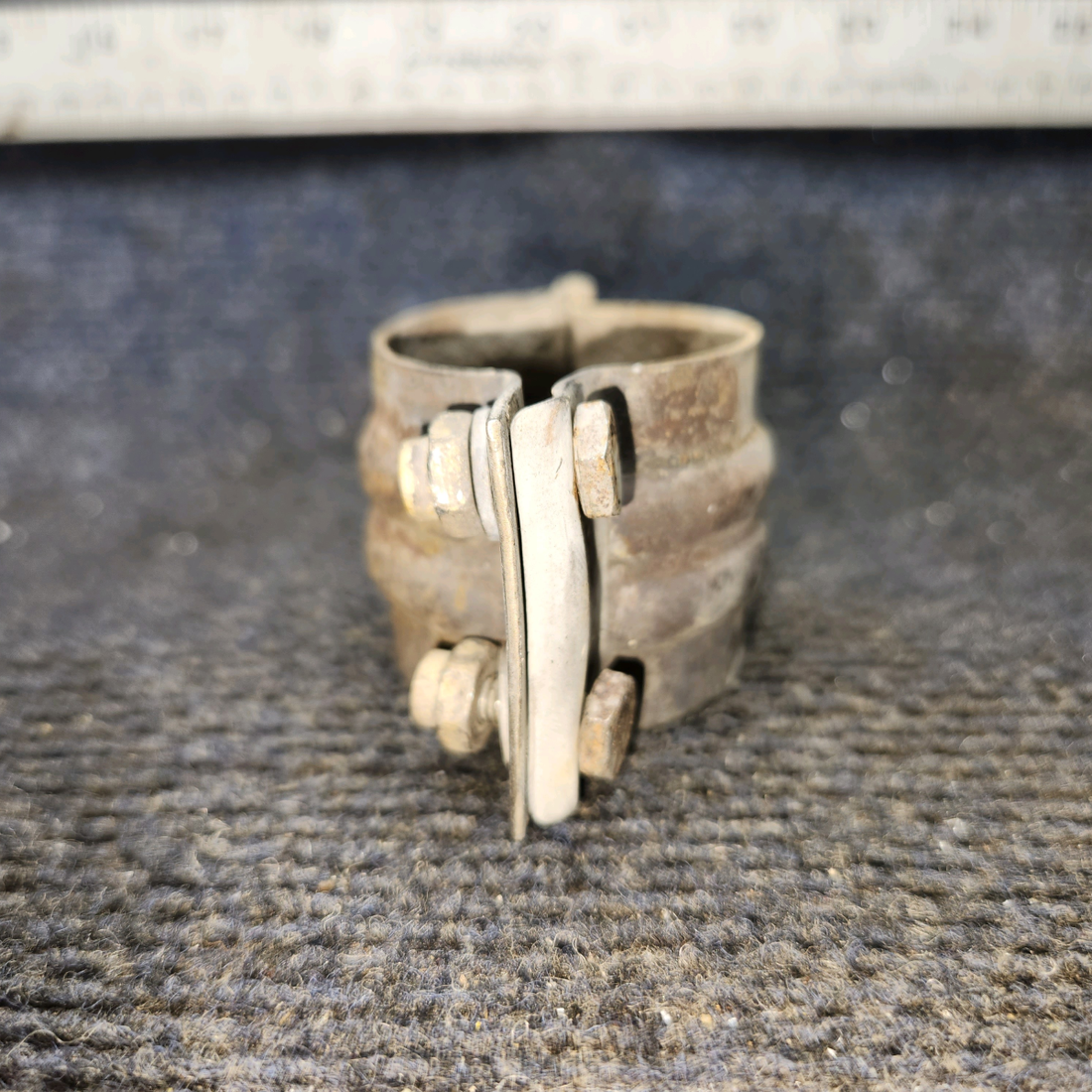 Used aircraft parts for sale, 0550176-50 Cessna 172E Exhaust Clamp Assy