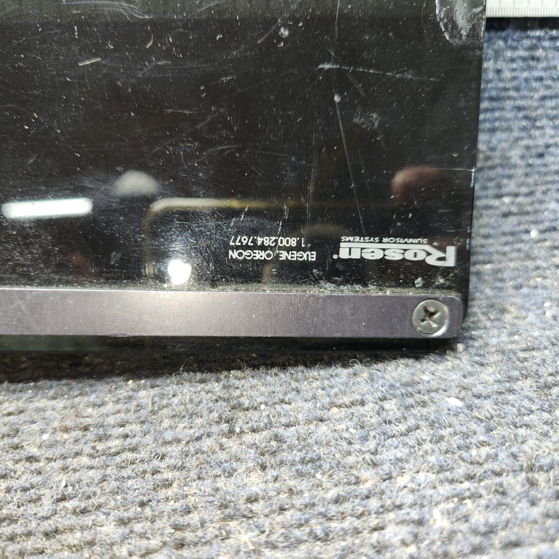 Used aircraft parts for sale, RCS-300-1 Rosen Sunvisor Cessna 182G Sun Visor set - LH & RH