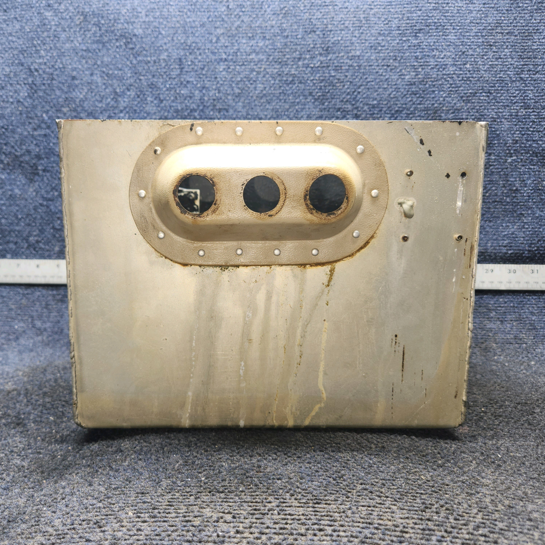 Used aircraft parts for sale, 002-400001-53 BEECHCRAFT 95-55B Fuselage Battery Box Assembly with Lid