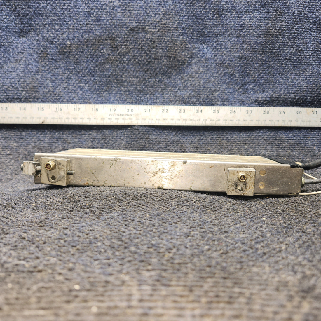 Used aircraft parts for sale, 066-1063-00 King Radio KN-75 piper PA-28-181 Glideslope Computer with Tray and Mods (14 or 28V)