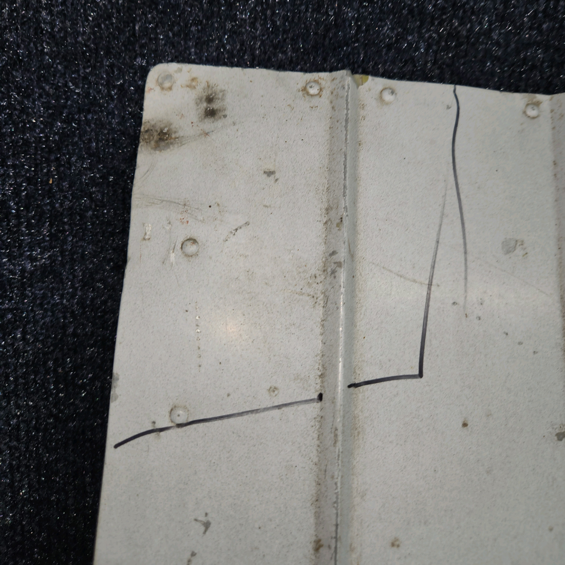 Used aircraft parts for sale, 0523901 Cessna 180A Flap Assembly LH