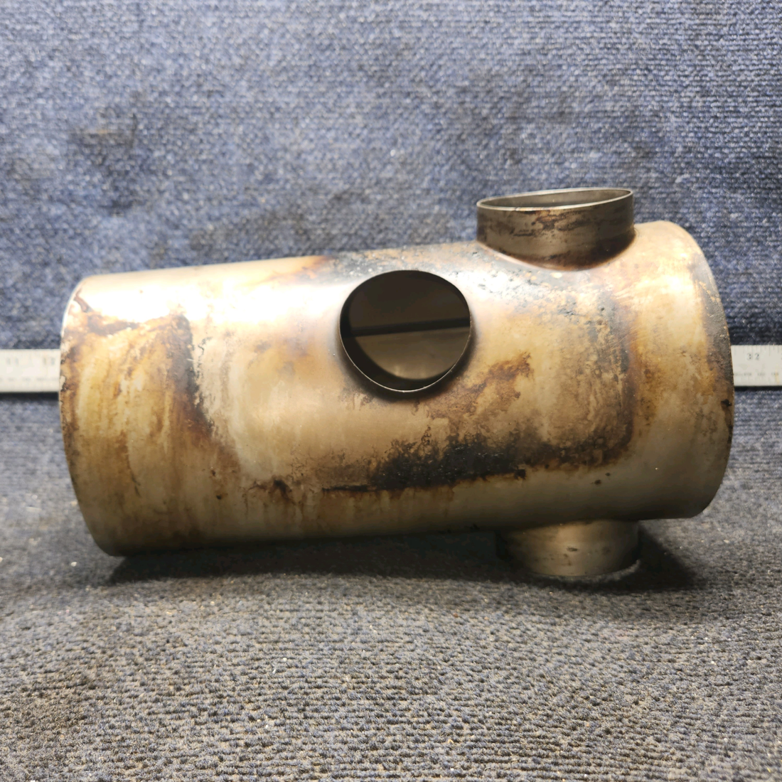 Used aircraft parts for sale, 0550176-38 Cessna 172E Shroud Assy Exhaust - RH