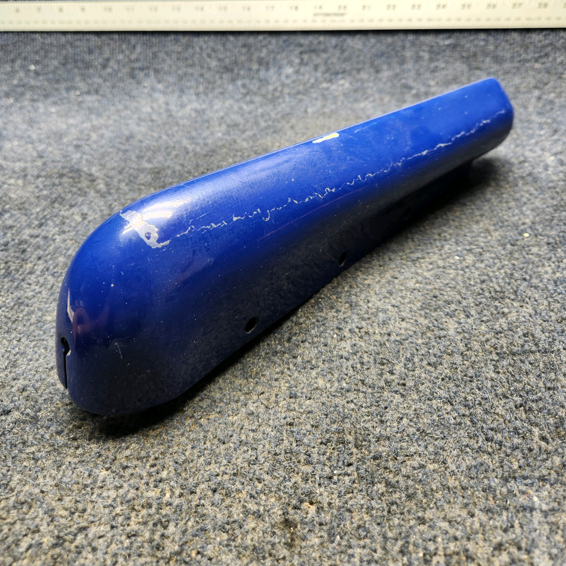 Used aircraft parts for sale, 63541-000 PIPER PA28-140 RUDDER TIP WITH TAIL LIGHT.