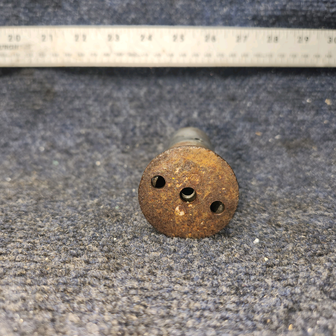 Used aircraft parts for sale, 63373-000 Piper PA28-140 Support-Wheel fairing main (3.50 long) plug-in type