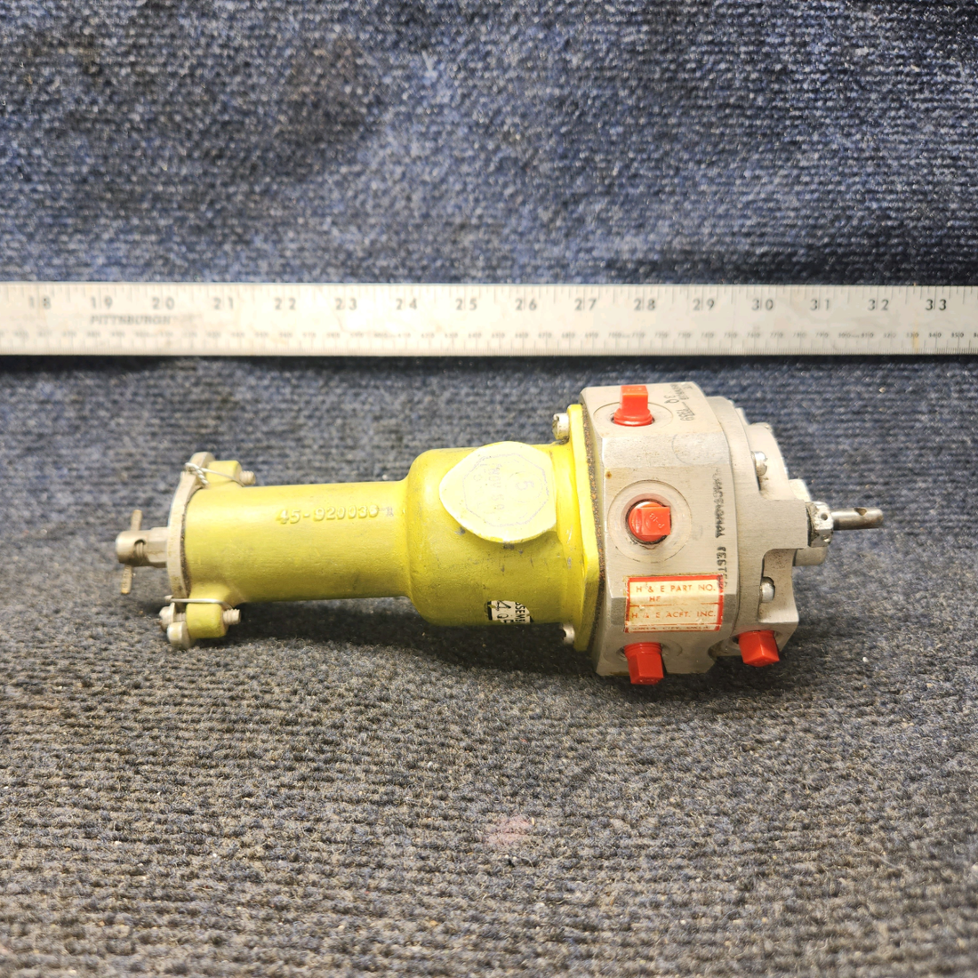 Used aircraft parts for sale, 45-920036-1 Beechcraft Fuel Selector Valve Assy