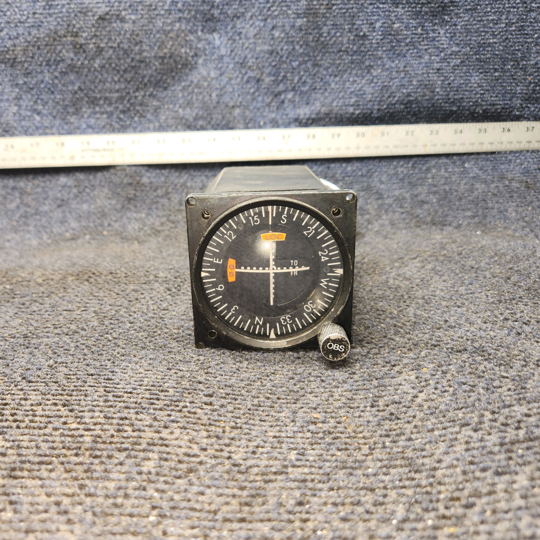 Used aircraft parts for sale, 066-3011-01 King KNI-520 Cessna 172E Navigation Indicator with Modifications