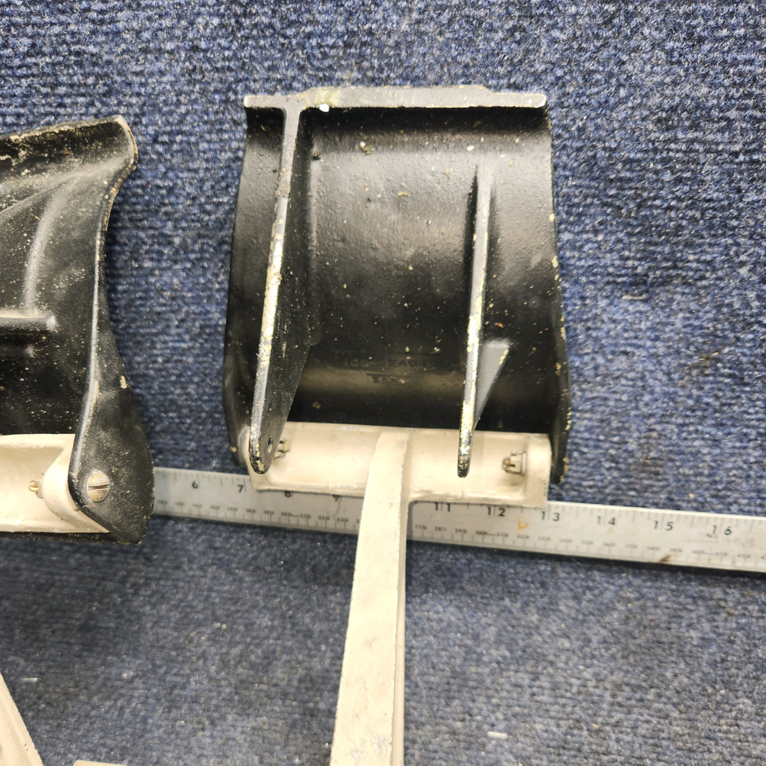 Used aircraft parts for sale, 169-524013-605 Beechcraft A24R Rudder Pedal Assy