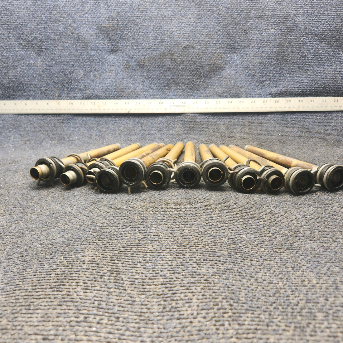 Used aircraft parts for sale, SA21284 / 21284 Continental O-300-D Cessna 172F Push Rod Housing - Set of 10