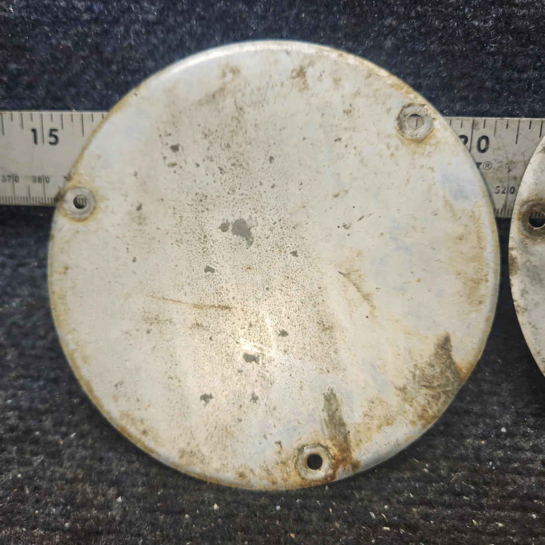 Used aircraft parts for sale, S225-9 cessna 150G Inspection Cover Plates – Set of 3