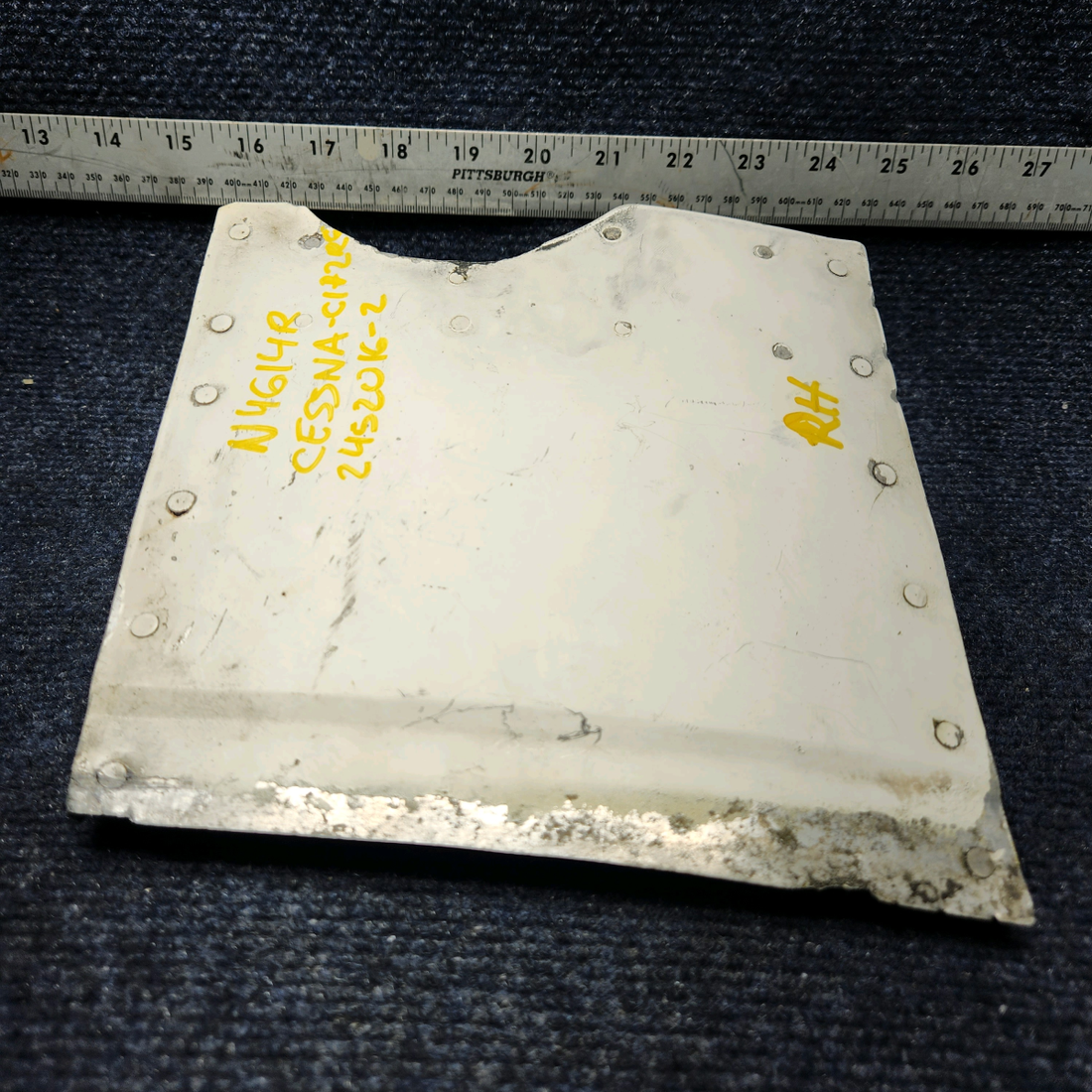 Used aircraft parts for sale, 2452016-2 CESSNA C172RG COWL FLAP ASSEMBLY RH