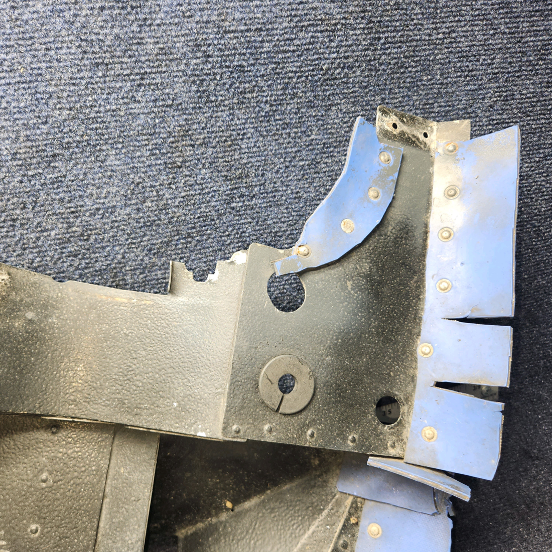Used aircraft parts for sale, 2455028-2 Cessna 172RG Baffle Assy Rear Air Filter