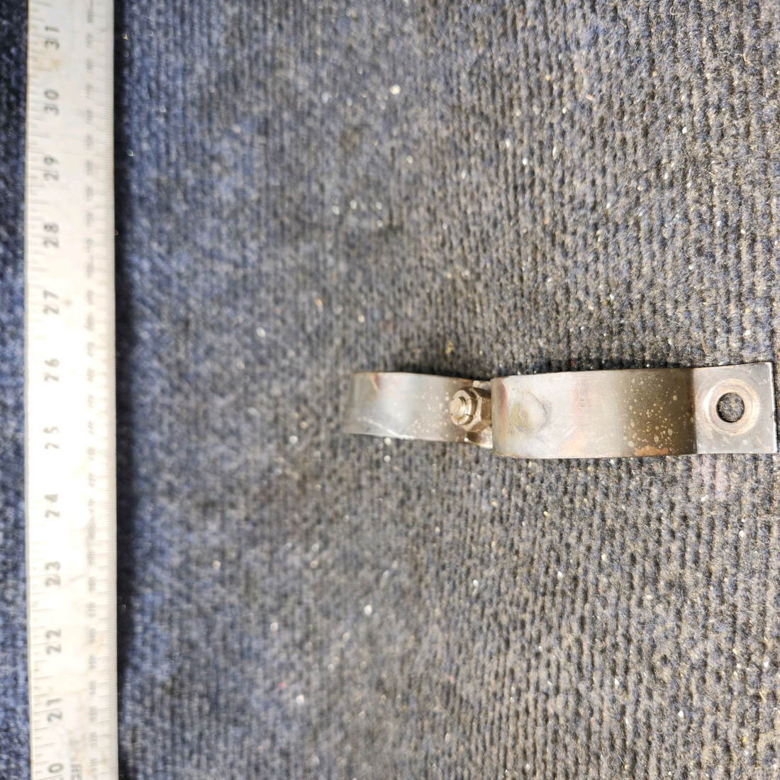 Used aircraft parts for sale, 0550157-5 Continental O-300-D Cessna 172 Exhaust Clamp