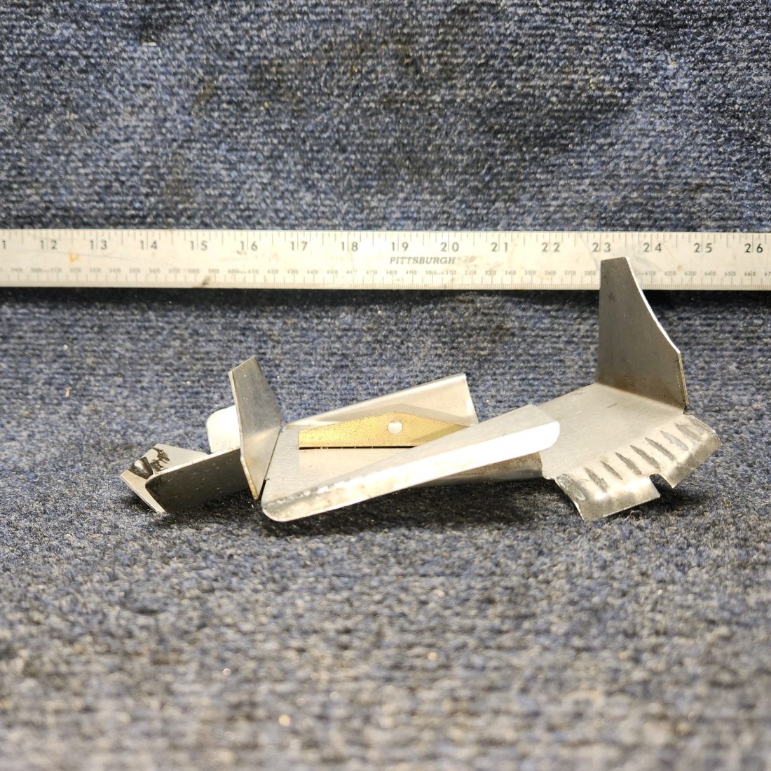 Used aircraft parts for sale, 72152 / 71611 / 71610 Lycoming O-540 PIPER PA-24-250 Intercylinder Baffele with retainer  & Hook