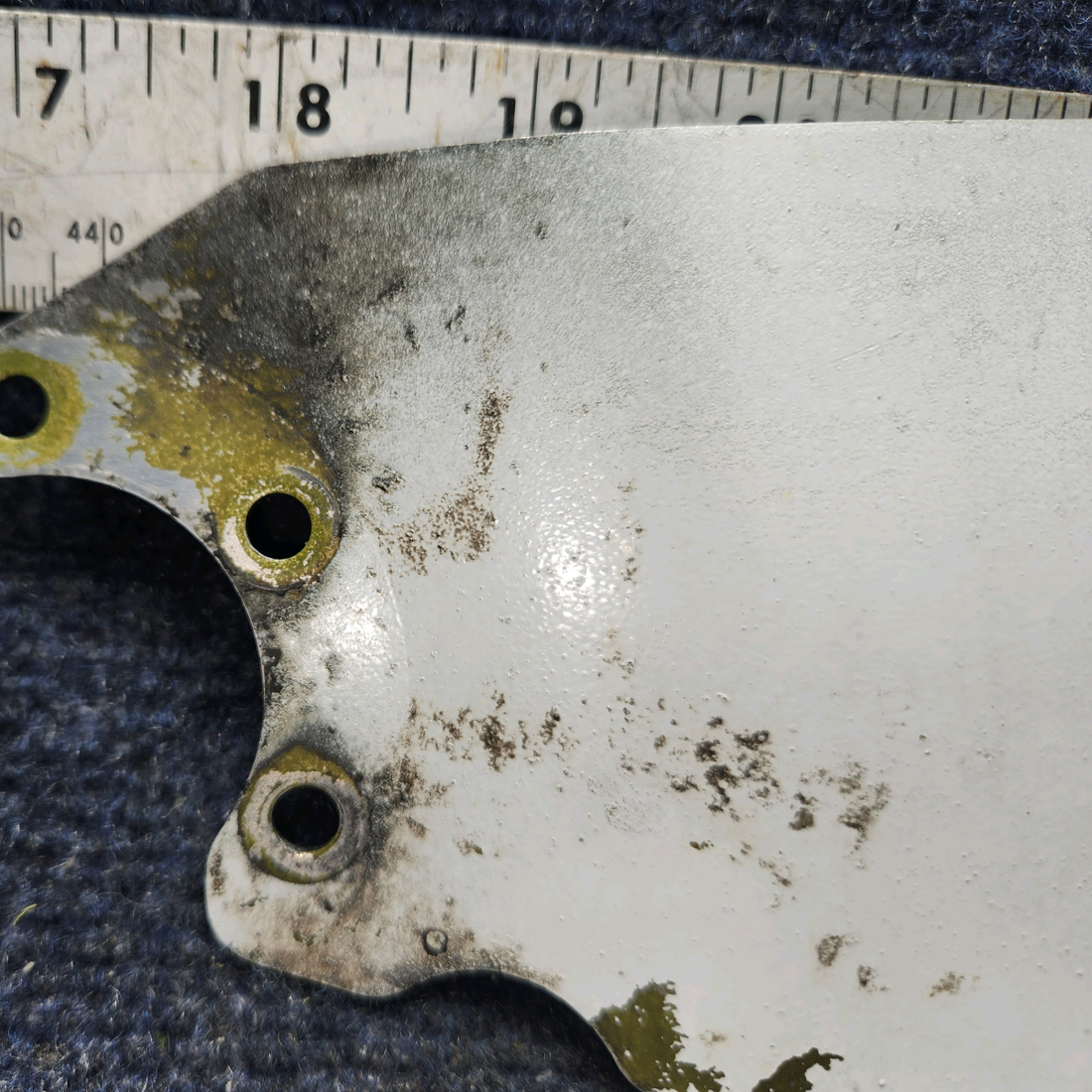 Used aircraft parts for sale, 37880-002 Piper PA28-161 Wheel Pant Bracket -LH