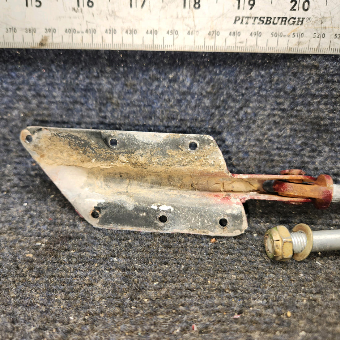 Used aircraft parts for sale, 63050-000, 63051-000 Piper PA-28-140 Cabin Door Hinge Upper and Lower