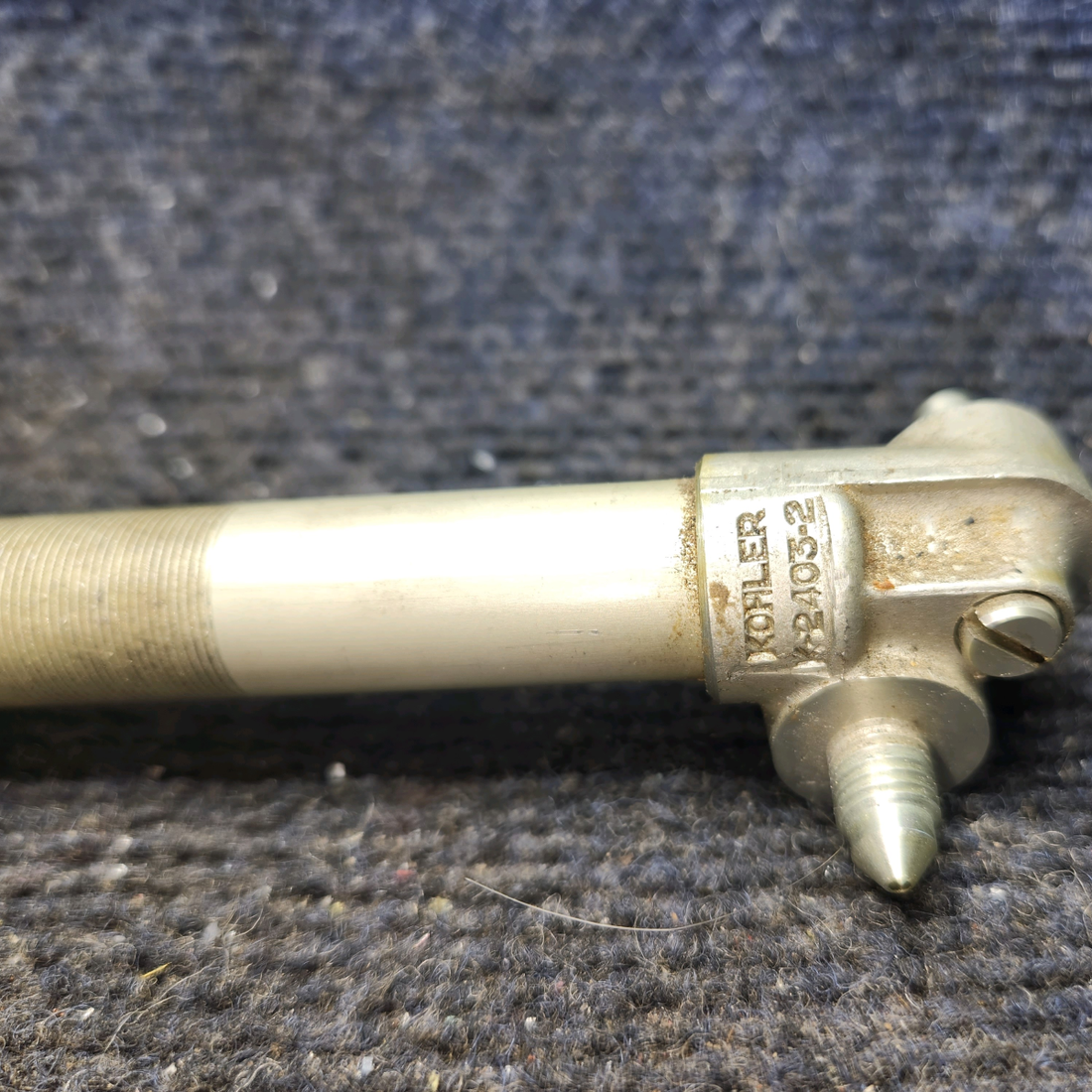 Used aircraft parts for sale, K-2403-2 Kohler Cessna 172E Fuel Primer Assy