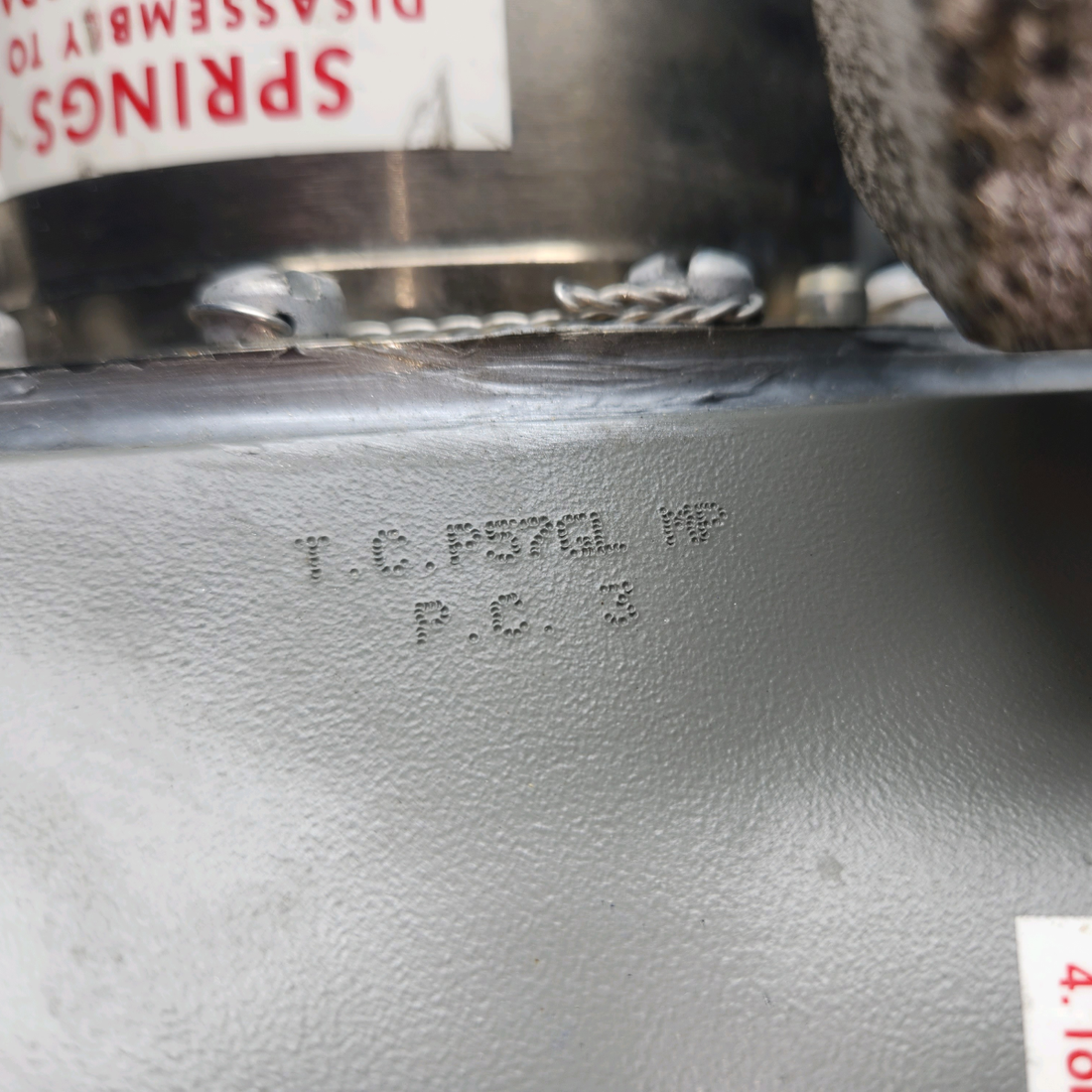 Used aircraft parts for sale, 3AF32C504-C McCauley BEECHCRAFT 95-55B Propeller Hub – Prop Strike, for Parts Only