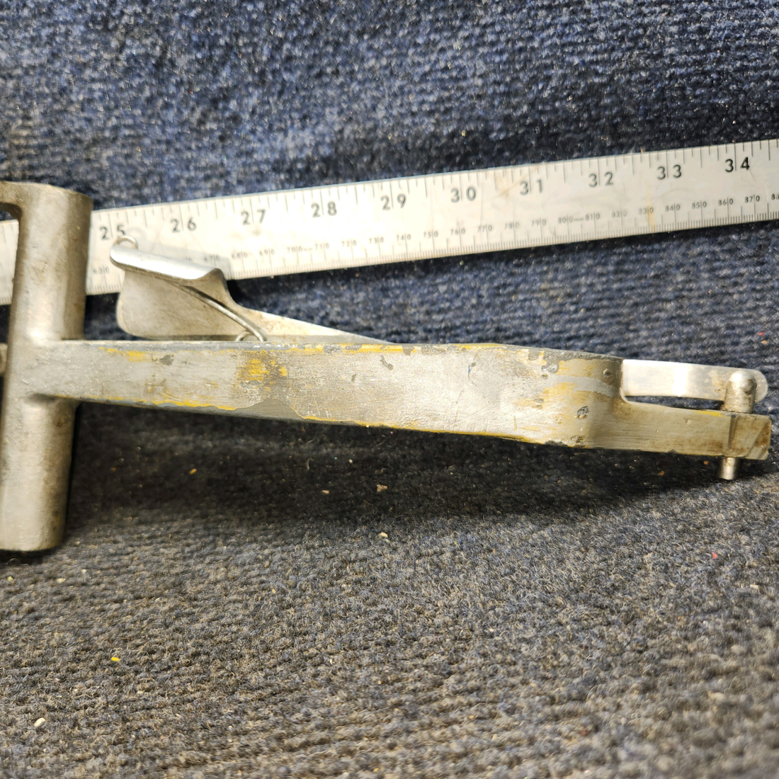 Used aircraft parts for sale, 35-524011 Beechcraft F35 Rudder Pedal And Pedal Arm