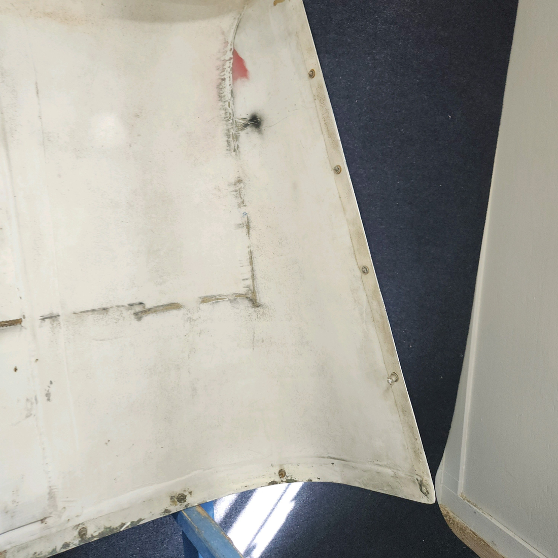 Used aircraft parts for sale, 169-910056-195 Beechcraft A24R Upper Cowling Assembly