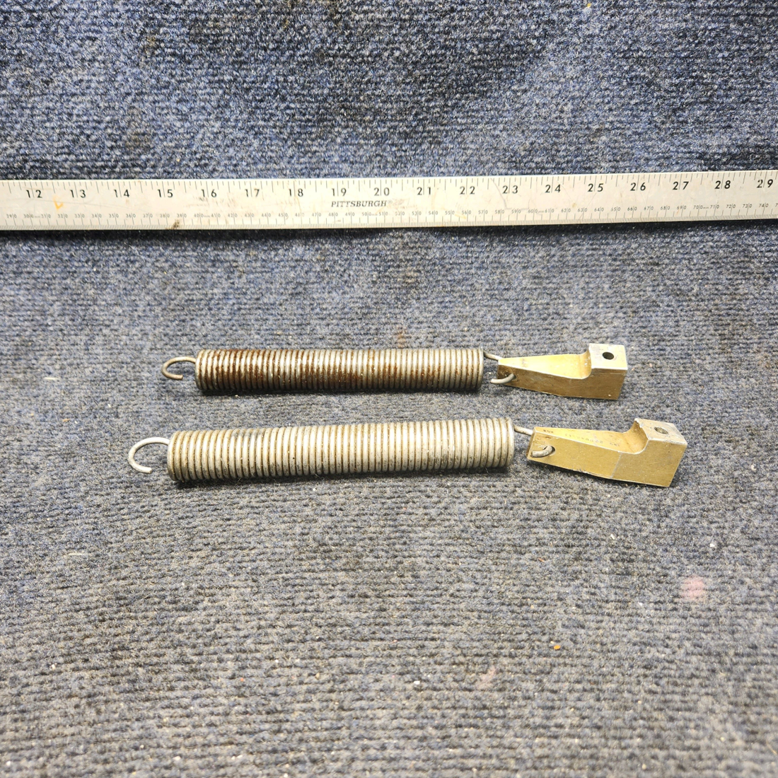 Used aircraft parts for sale, 169-820042-13 , 100942BB608-52 Beechcraft A24R Spring Block Nose Gear Actuators